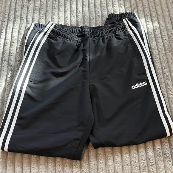 Bundle of 2 Adidas Men’s Black Windbreaker Track Pants - Picture 2 of 6